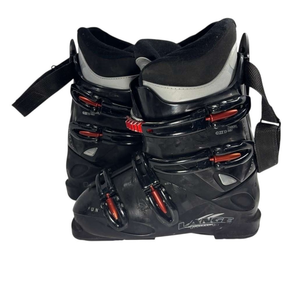 Lange Women's Fit @ Fun Ski Boots 255 Black Red 3/1/2 3 Marco ADJ‎